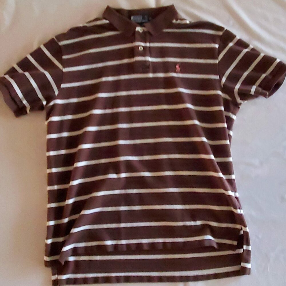 POLO Ralph Lauren Men's XL Polo Shirt - Pink Pony